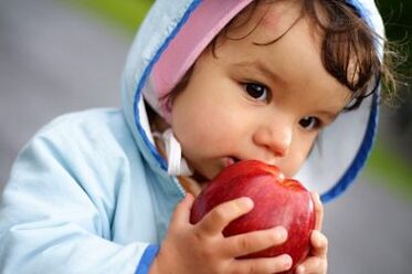 eating unwashed fruit as a cause of parasitic infection