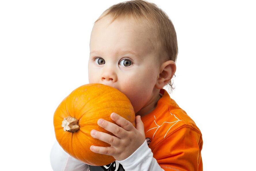 Children can be treated for worms with pumpkin seeds by correctly calculating the dosage